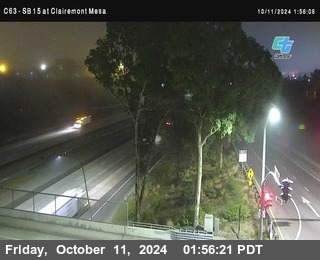 SB 15 at Clairemont Mesa Blvd