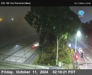 SB 15 at Clairemont Mesa Blvd