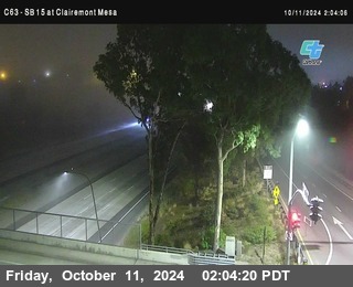 SB 15 at Clairemont Mesa Blvd