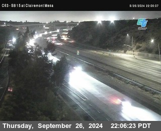 SB 15 at Clairemont Mesa Blvd