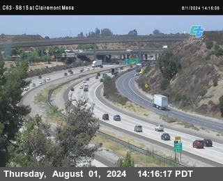 SB 15 at Clairemont Mesa Blvd