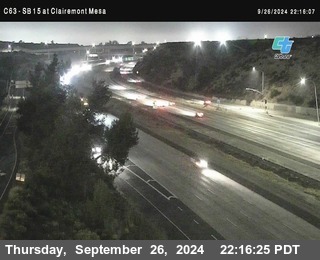 SB 15 at Clairemont Mesa Blvd