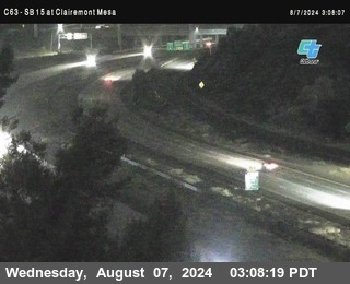 SB 15 at Clairemont Mesa Blvd