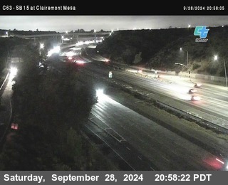 SB 15 at Clairemont Mesa Blvd