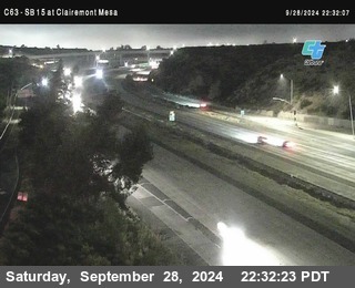 SB 15 at Clairemont Mesa Blvd