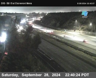 SB 15 at Clairemont Mesa Blvd