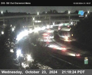 SB 15 at Clairemont Mesa Blvd