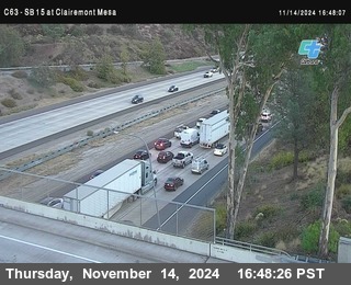 SB 15 at Clairemont Mesa Blvd