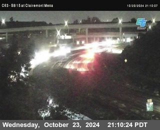 SB 15 at Clairemont Mesa Blvd