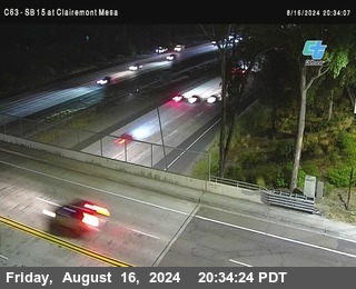 SB 15 at Clairemont Mesa Blvd