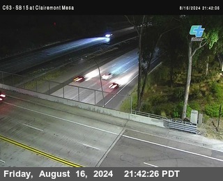 SB 15 at Clairemont Mesa Blvd