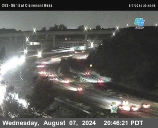 SB 15 at Clairemont Mesa Blvd