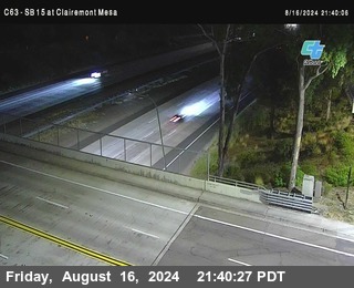 SB 15 at Clairemont Mesa Blvd