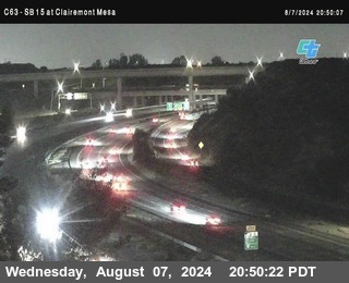 SB 15 at Clairemont Mesa Blvd