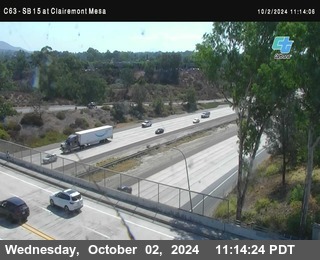 SB 15 at Clairemont Mesa Blvd