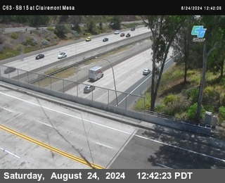 SB 15 at Clairemont Mesa Blvd