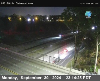 SB 15 at Clairemont Mesa Blvd