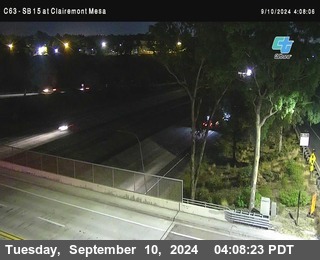 SB 15 at Clairemont Mesa Blvd