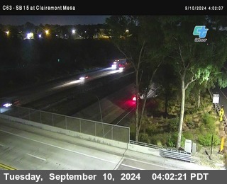 SB 15 at Clairemont Mesa Blvd