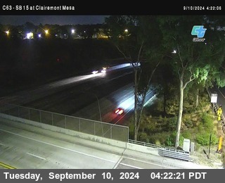 SB 15 at Clairemont Mesa Blvd