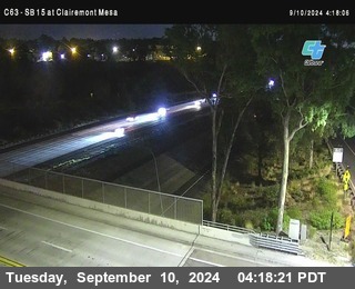 SB 15 at Clairemont Mesa Blvd