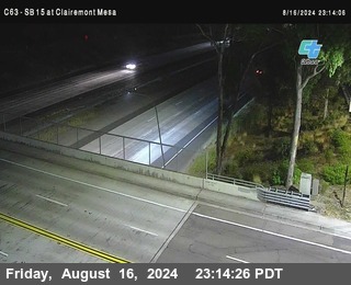 SB 15 at Clairemont Mesa Blvd