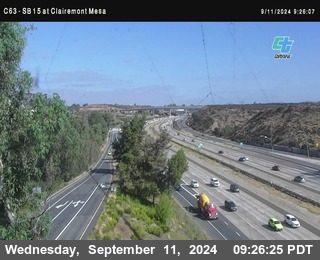 SB 15 at Clairemont Mesa Blvd