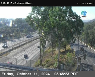 SB 15 at Clairemont Mesa Blvd