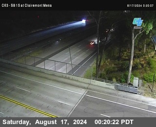 SB 15 at Clairemont Mesa Blvd