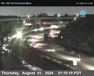 SB 15 at Clairemont Mesa Blvd