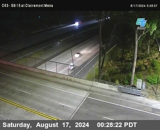 SB 15 at Clairemont Mesa Blvd