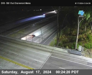 SB 15 at Clairemont Mesa Blvd