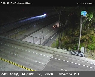 SB 15 at Clairemont Mesa Blvd