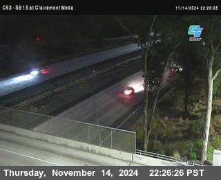 SB 15 at Clairemont Mesa Blvd