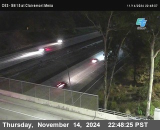 SB 15 at Clairemont Mesa Blvd