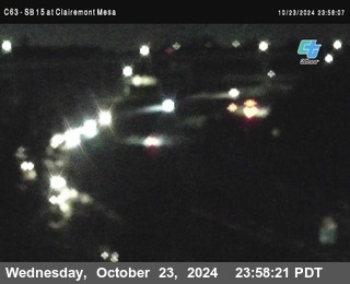 SB 15 at Clairemont Mesa Blvd