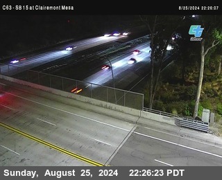 SB 15 at Clairemont Mesa Blvd