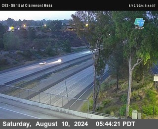 SB 15 at Clairemont Mesa Blvd