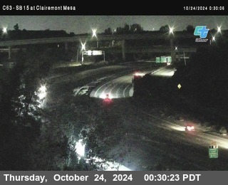 SB 15 at Clairemont Mesa Blvd