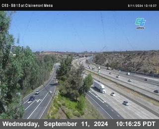 SB 15 at Clairemont Mesa Blvd