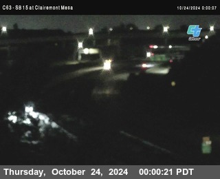 SB 15 at Clairemont Mesa Blvd