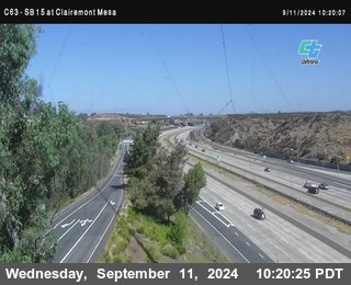 SB 15 at Clairemont Mesa Blvd