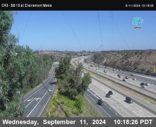 SB 15 at Clairemont Mesa Blvd