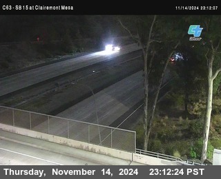 SB 15 at Clairemont Mesa Blvd