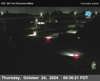 SB 15 at Clairemont Mesa Blvd