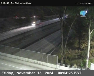 SB 15 at Clairemont Mesa Blvd