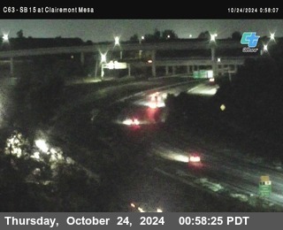 SB 15 at Clairemont Mesa Blvd