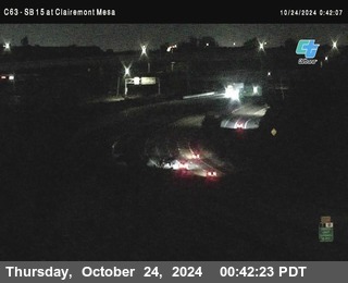 SB 15 at Clairemont Mesa Blvd