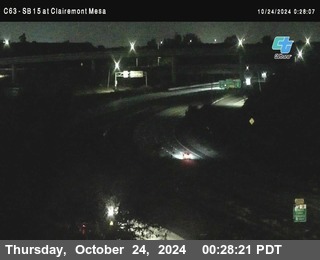 SB 15 at Clairemont Mesa Blvd