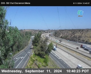 SB 15 at Clairemont Mesa Blvd